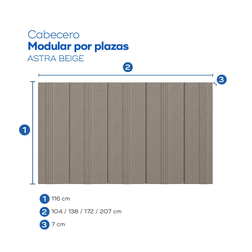 Cabecero Modular