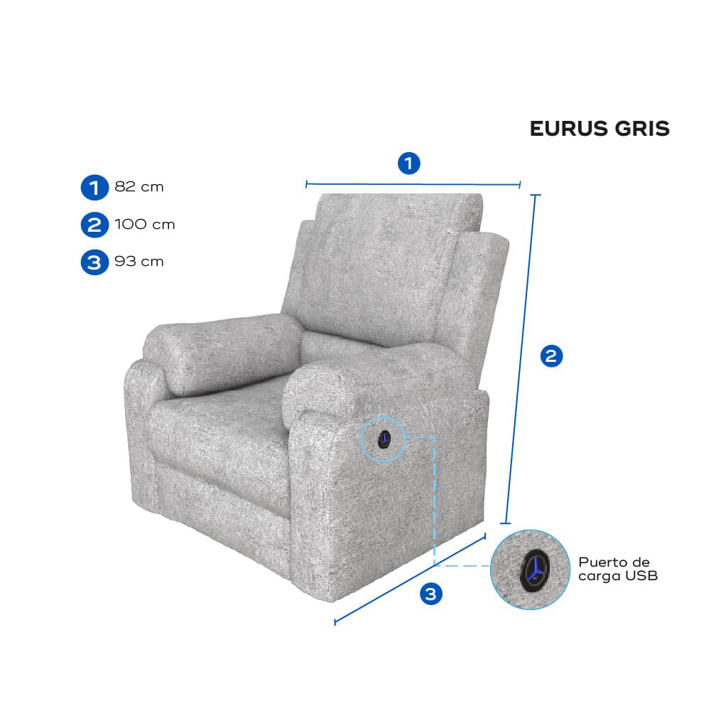 Reclinable Apolo Eléctrico