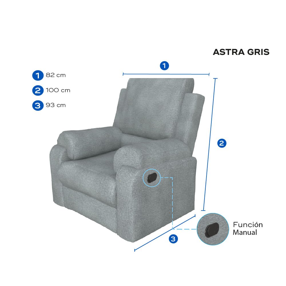 Reclinable Apolo Manual